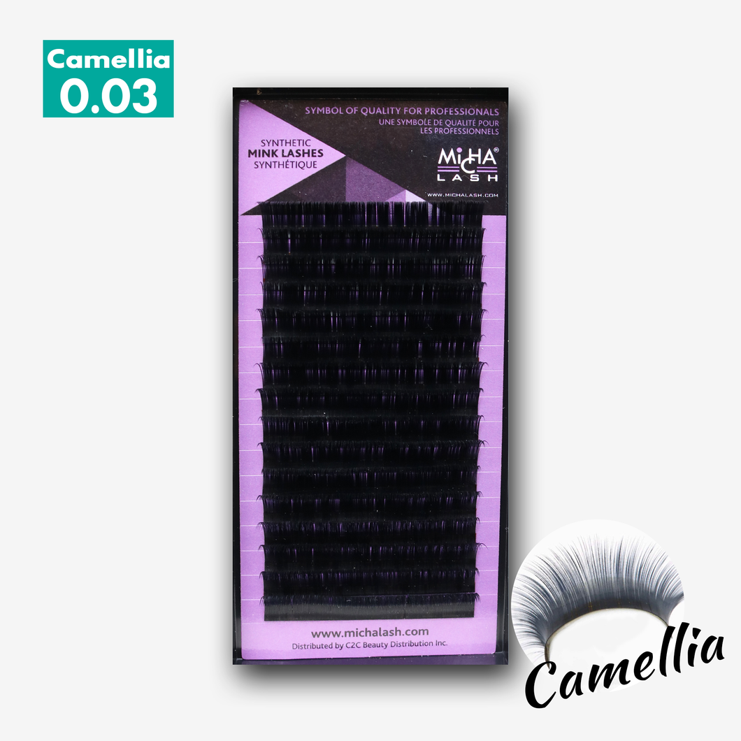 Camellia Lash 0.03 Single Tray (16 Lines)